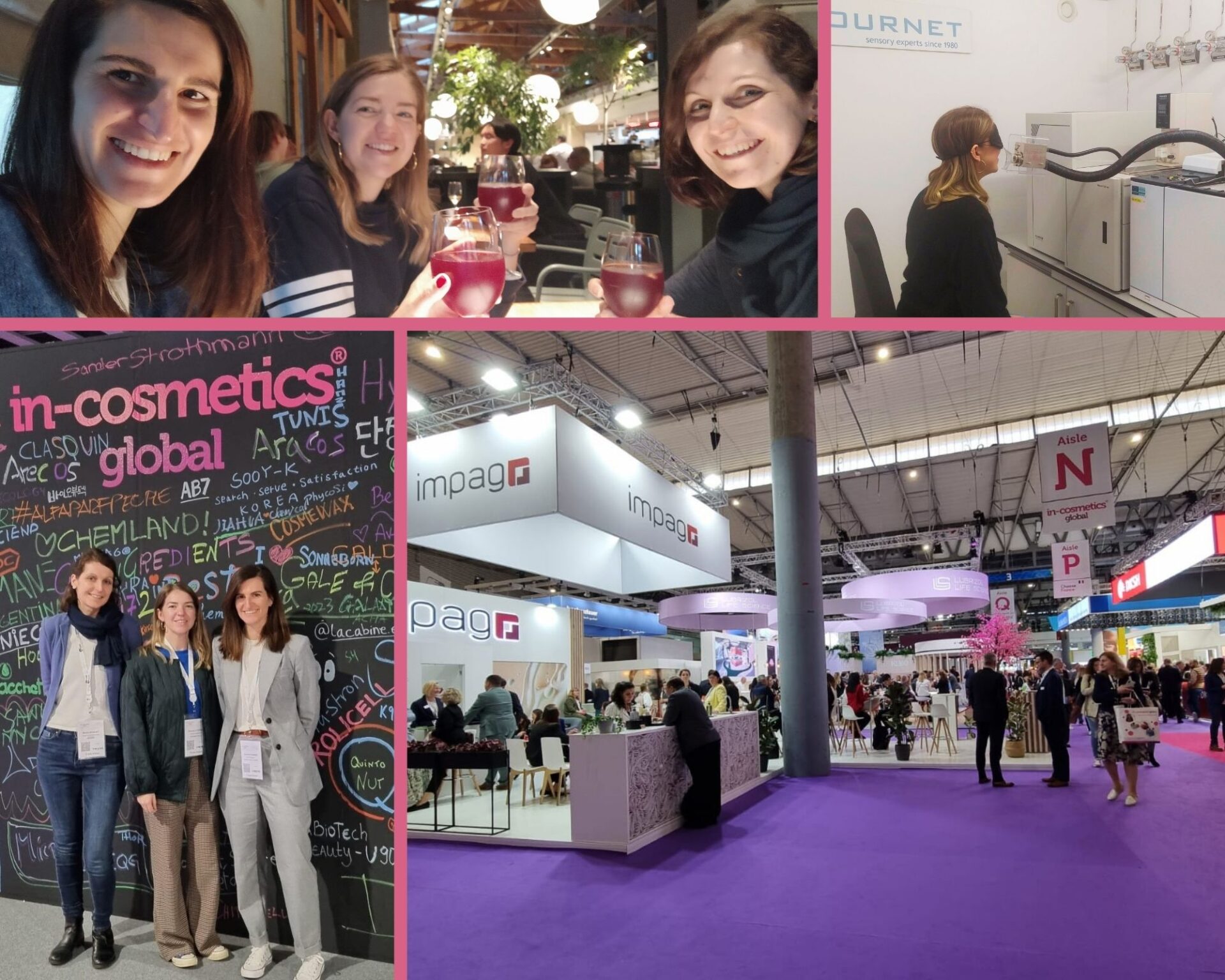 Visite In-Cosmetic 2023 Barcelone